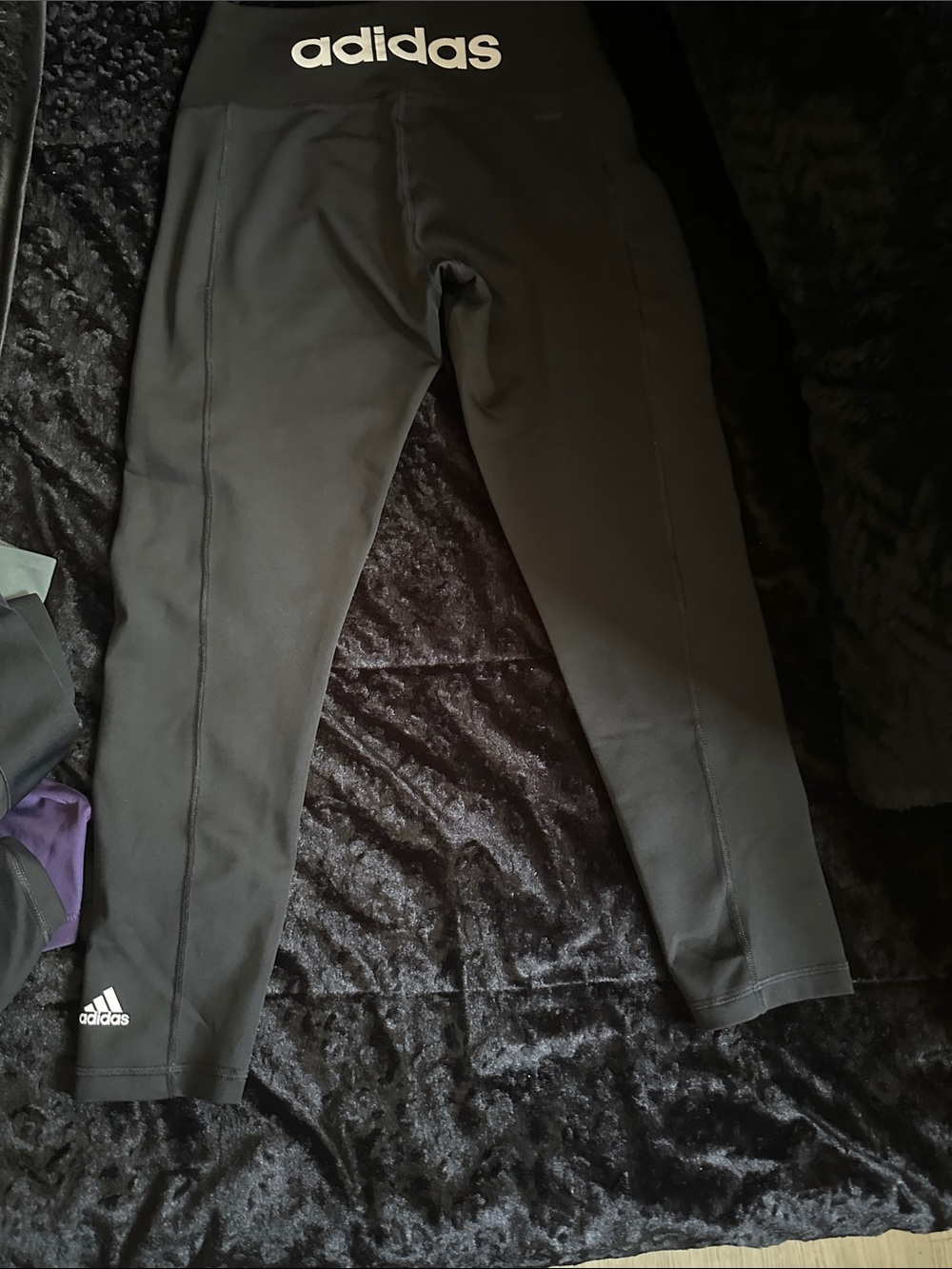 adidas Black woman Athletic Jogger Pants